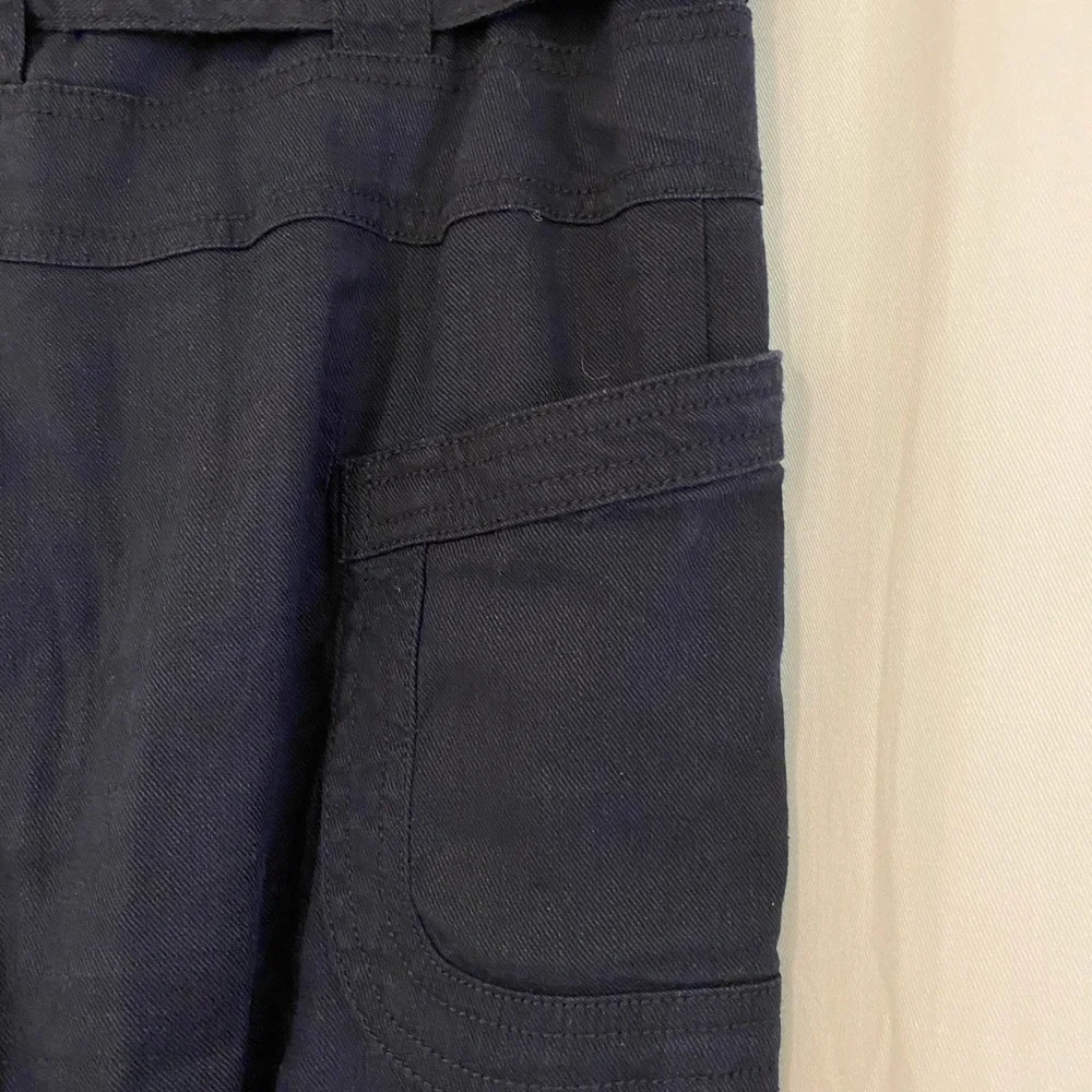 Anthropologie Wide Leg Denim Pants - Picture 4 of 6